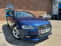 Used Audi A4 163 HP (119 kW) 2014 Blue Estate