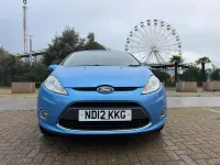 Used Ford Fiesta Zetec 2012 Blue Hatchback