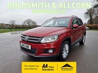 Used VW Tiguan Match 177 HP (130 kW) 2015 Red SUV
