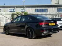 Used Audi A3 S-Line 150 HP (110 kW) 2018 Black Sedan