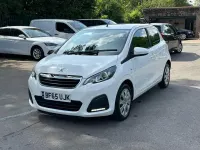 Used Peugeot 108 Active 68 HP (50 kW) 2015 White Hatchback