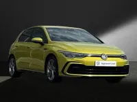 Used VW Golf VII R-line 150 HP (110 kW) 2020 Yellow Hatchback