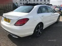 Used Mercedes C220 Sport Edition 2020 White Sedan