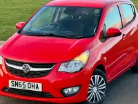 Used Vauxhall Viva 75 HP (55 kW) 2015 Red Hatchback