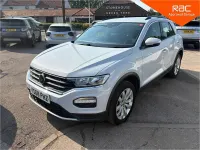 Used VW T-Roc SE 150 HP (110 kW) 2018 Silver SUV