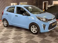 Used Kia Picanto 2018 Blue Hatchback