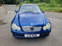 Used Mercedes C230 SE 2003 Blue Coupe