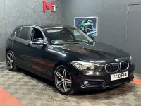 Used BMW 116 Sport Line 2018 Black Hatchback