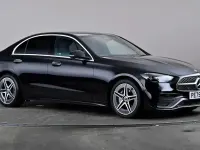Used Mercedes C200 AMG line 204 HP (150 kW) 2025 Black Sedan