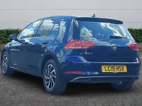 Used VW Golf VII Match 115 HP (84 kW) 2019 Atlantic blue Hatchback
