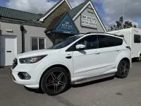 Begagnad Ford Kuga ST-Line 150 HK (110 kW) 2017 Vit SUV