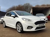 Used Ford Fiesta ST-Line 123 HP (90 kW) 2019 White Hatchback
