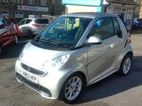 Used Smart ForTwo Cabrio Passion 71 HP (52 kW) 2013 Silver Cabriolet