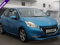 Used Peugeot 208 Active 82 HP (60 kW) 2012 Blue Hatchback