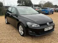 Used VW Golf VII Edition 125 HP (91 kW) 2017 Black Hatchback