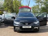 Käytetty Honda Civic EX 120 HP (88 kW) 2013 Musta Viistoperä