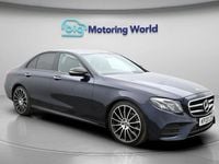 Used Mercedes E220 AMG line 194 HP (142 kW) 2020 Blue Sedan