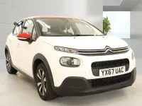 Begagnad Citroën C3 Feel 2018 Vit Halvkombi