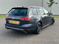 Used VW Golf VII GTD 184 HP (135 kW) 2017 Blue Estate