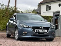 Used Mazda 3 120 HP (88 kW) 2014 Blue Hatchback