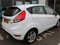 Used Ford Fiesta Zetec 2014 White Hatchback