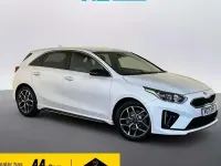 Used Kia Ceed GT-Line 120 HP (88 kW) 2021 White Hatchback