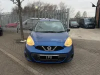 Używany Nissan Micra Visia 2015 Niebieski Hatchback