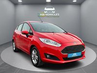 Used Ford Fiesta Zetec 82 HP (60 kW) 2016 Red Hatchback
