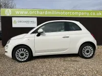 Używany Fiat 500 Lounge 69 KM (50 kW) 2016 Biały Hatchback