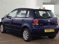Used VW Polo SE 80 HP (58 kW) 2009 Blue Hatchback