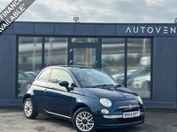Used Fiat 500 Lounge 69 HP (50 kW) 2014 Blue Hatchback