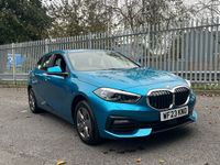 Used BMW 118 Comfort Edition 136 HP (100 kW) 2023 Blue Hatchback