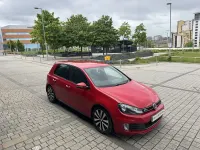 Used VW Golf VII GTD 170 HP (125 kW) 2012 Red Hatchback