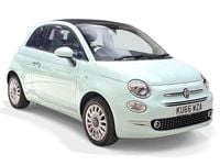 Used Fiat 500C Lounge 2016 Green Cabriolet