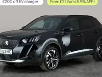 Used Peugeot e-2008 GT 100 kW (136 HP) 2023 Black SUV