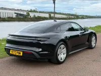 Used Porsche Taycan Performance Package 300 kW (408 HP) 2023 Black Sedan