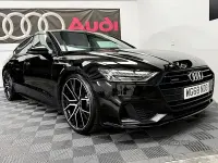 Used Audi A7 S-Line 286 HP (210 kW) 2018 Black Hatchback