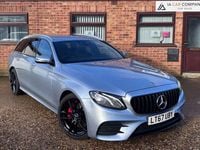Used Mercedes E220 AMG line 2017 Silver Estate