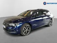Used VW Golf VII Style 150 HP (110 kW) 2020 Blue Estate