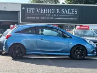 Used Vauxhall Corsa Edition 75 HP (55 kW) 2017 Blue Hatchback