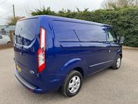 Used Ford Transit Custom Limited 130 HP (95 kW) 2018 Blue Van