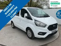 Used Ford Transit Custom Limited 130 HP (95 kW) 2022 White Van