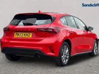 Used Ford Focus Titanium 125 HP (91 kW) 2023 Red Hatchback