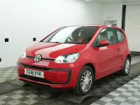 Used VW up! move up! 60 HP (44 kW) 2018 Red Hatchback