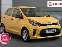 Used Kia Picanto 66 HP (48 kW) 2021 Yellow Hatchback