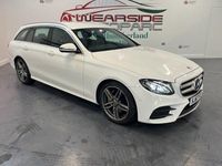 Used Mercedes E220 AMG line 194 HP (142 kW) 2017 White Estate