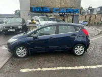 Used Ford Fiesta Zetec 82 HP (60 kW) 2011 Blue Hatchback