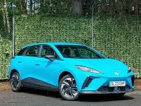 Used MG MG4 EV SE 149 kW (203 HP) 2023 Blue Hatchback