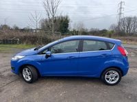 Used Ford Fiesta Zetec 2013 Blue Hatchback