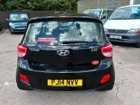 Used Hyundai i10 SE 67 HP (49 kW) 2014 Black Hatchback